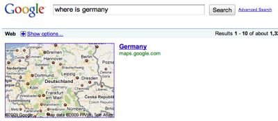 Google – Germany Location